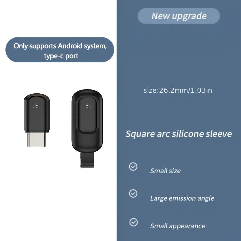 Smartphone Infrared Remote Control Adapter: Universal Mini Remote Control, Compatible with TV, Air Conditioner, Fan, Camera, Etc. Type-C Compatible